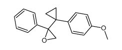 2-[1-(4-Methoxyphenyl)cyclopropyl]-2-phenyloxiran结构式