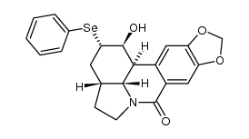 1α-hydroxy-9,10-methanediyldioxy-2β-phenylselanyl-galanthan-7-one Structure