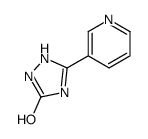 5-吡啶-3-基-2,4-二氢-1,2,4噻唑-3-酮结构式