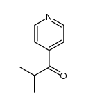 2-methyl-1-pyridin-4-yl-propan-1-one structure