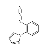 1-(2-azidophenyl)-1H-pyrazole Structure