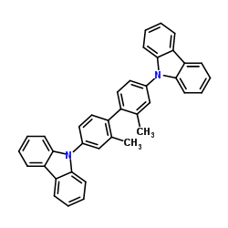 4,4'-Bis(9-carbazolyl)-2,2'-dimethylbiphenyl Structure