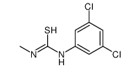 1-(3,5-dichlorophenyl)-3-methylthiourea结构式