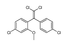 4-Chloro-1-[2,2-dichloro-1-(4-chloro-phenyl)-vinyl]-2-methoxy-benzene结构式
