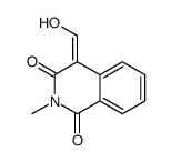 4-(hydroxymethylidene)-2-methylisoquinoline-1,3-dione Structure