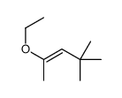 2-ethoxy-4,4-dimethylpent-2-ene Structure