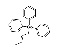 ((E)-But-2-enyl)-triphenyl-germane Structure