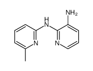 3-amino-2-(2-methyl-6-pyridylamino)-pyridine Structure