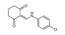 2-[(4-CHLOROANILINO)METHYLENE]-1,3-CYCLOHEXANEDIONE Structure