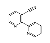 2-pyridin-2-ylpyridine-3-carbonitrile结构式