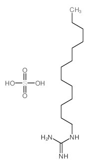 sulfuric acid,2-tridecylguanidine Structure