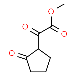 methyl 2-oxo-2-(2-oxocyclopentyl)acetate structure