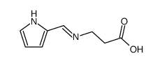 3-(2-Pyrrolideneimino)-propionic-acid Structure