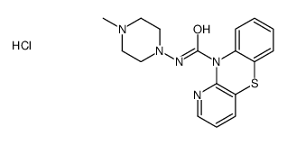 N-(4-methylpiperazin-1-yl)pyrido[3,2-b][1,4]benzothiazine-10-carboxamide,hydrochloride结构式