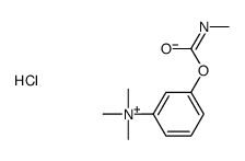 trimethyl-[3-(methylcarbamoyloxy)phenyl]azanium,chloride结构式