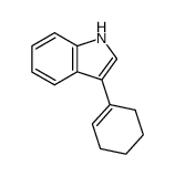 1-(Indol-3-yl)-cyclohexen Structure