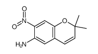 6-amino-2,2-dimethyl-7-nitro-2H-benzo[b]pyran Structure