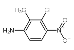3-Chloro-2-methyl-4-nitroaniline Structure
