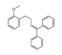 1-(4,4-diphenylbut-3-enyl)-2-methoxybenzene Structure