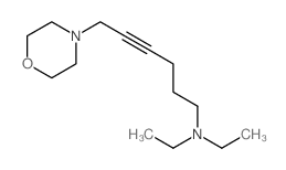 N,N-diethyl-6-morpholin-4-yl-hex-4-yn-1-amine Structure