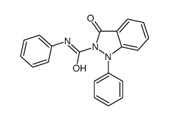 3-oxo-N,1-diphenylindazole-2-carboxamide Structure