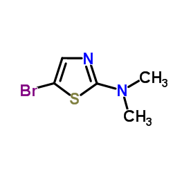 5-Bromo-N,N-dimethyl-1,3-thiazol-2-amine Structure
