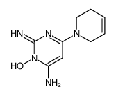 6-(3,6-dihydro-2H-pyridin-1-yl)-3-hydroxy-2-iminopyrimidin-4-amine Structure