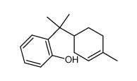2-[1-methyl-1-(4-methylcyclohex-3-en-1-yl)ethyl]phenol结构式