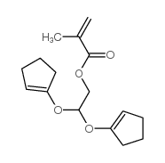Dicyclopentenyloxyethyl-2-methacrylate (mixture of isomers, stabilised) structure