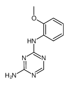 N2-(2-METHOXYPHENYL)-1,3,5-TRIAZINE-2,4-DIAMINE picture