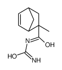 N-carbamoyl-5-methylbicyclo[2.2.1]hept-2-ene-5-carboxamide结构式