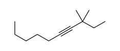 3,3-dimethyldec-4-yne Structure