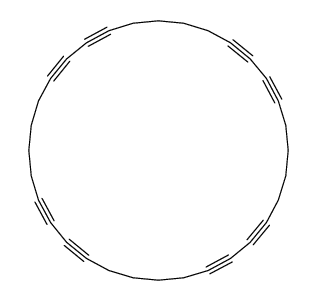 cyclodotriaconta-1,3,9,11,17,19,25,27-octayne结构式