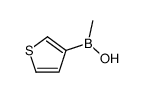 methyl(thiophen-3-yl)borinic acid Structure
