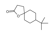 8-(1,1-dimethylethyl)-1-oxaspiro[4.5]decan-2-one结构式