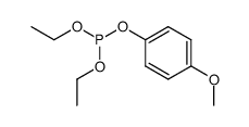 diethyl p-methoxyphenylphosphite结构式