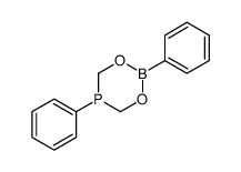 2,5-diphenyl-1,3,5,2-dioxaphosphaborinane Structure