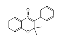 2,2-dimethyl-3-phenyl-2H-1,4-benzoxazine 4-oxide Structure