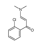 1-(2-chlorophenyl)-3-(dimethylamino)prop-2-en-1-one结构式