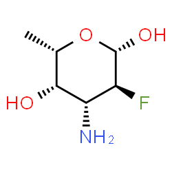 beta-L-Galactopyranose, 3-amino-2,3,6-trideoxy-2-fluoro- (9CI) picture