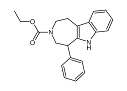 ethyl 5-phenyl-1,4,5,6-tetrahydroazepino[4,5-b]indole-3(2H)-carboxylate Structure