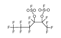 perfluorohexane-2,3-diyl bis(sulfurofluoridate) Structure