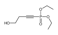 4-diethoxyphosphorylbut-3-yn-1-ol Structure