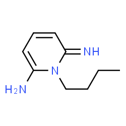2-Pyridinamine,1-butyl-1,6-dihydro-6-imino-(9CI) structure