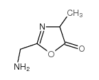 2-(氨甲基)-4-甲基-5(4H)-恶唑结构式