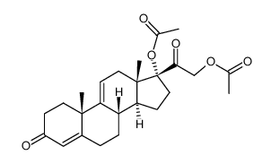 Pregna-4,9(11)-diene-17,21-diol-3,20-dione17,21-diacetate picture