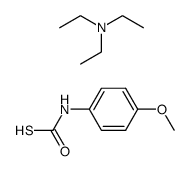 triethylamine (4-methoxyphenyl)carbamothioate结构式