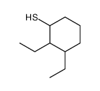 2,3-diethylcyclohexane-1-thiol结构式