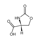 D-2-oxo-oxazolidine-4-carboxylic acid structure