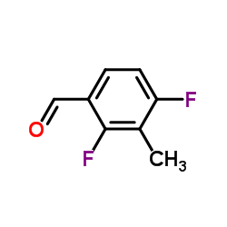 2,4-Difluoro-3-methylbenzaldehyde structure